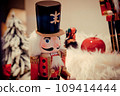 A Nutcracker Doll in a Festive Setting.. 109414444