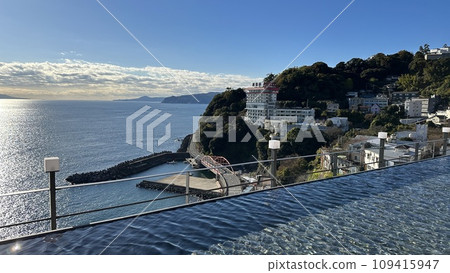 從露天浴池眺望熱海灣 從露天浴池眺望熱海灣 109415947