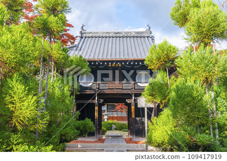 Genkoan,京都秋天,圓窗的三門門 Genkoan,京都秋天,圓窗的三門門 109417919