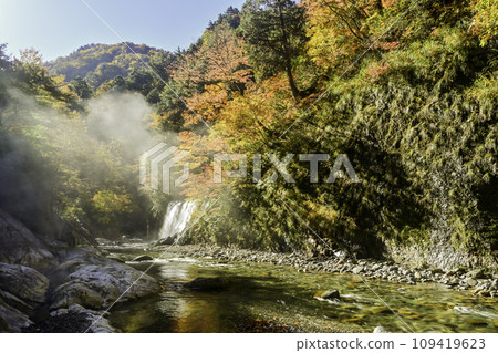 Autumn leaves of Hakusan Shirakawa-go White Road Ubagataki Autumn leaves of Hakusan Shirakawa-go White Road Ubagataki 109419623