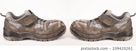 Statue of Mimar Sinan, who built the Selimiye Mosque in 1575, and big cannons, 09 August 2019 Turkey Edirne 109420261