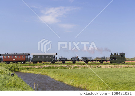 Steam locomotive, Hoorn - Medemblik, Noord Holland, Netherlands Steam locomotive, Hoorn - Medemblik, Noord Holland, Netherlands 109421021