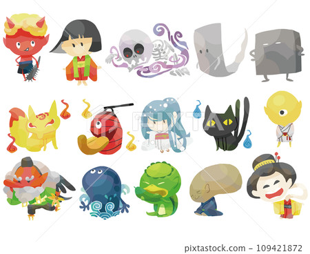 日本怪物手繪插畫集 日本怪物手繪插畫集 109421872