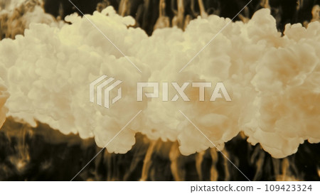 Milk Mixing with Coffee Drink. Milk Mixing with Coffee Drink. 109423324