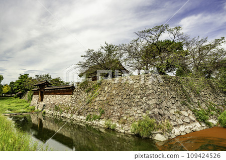 Matsushiro Matsushiro Castle Ruins Honmaru Stone Wall and Taiko Gate Nagano City, Nagano Prefecture 109424526