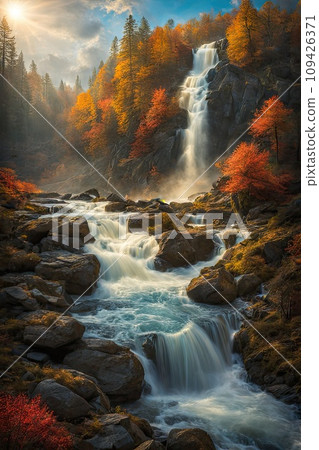 the beautiful torrent, a beautiful waterfall the beautiful torrent, a beautiful waterfall 109426371