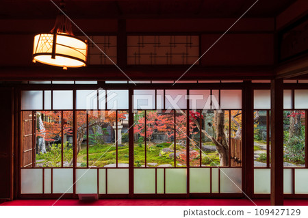 秋天的舊林家宅邸和庭園(愛知縣一宮市) 秋天的舊林家宅邸和庭園(愛知縣一宮市) 109427129