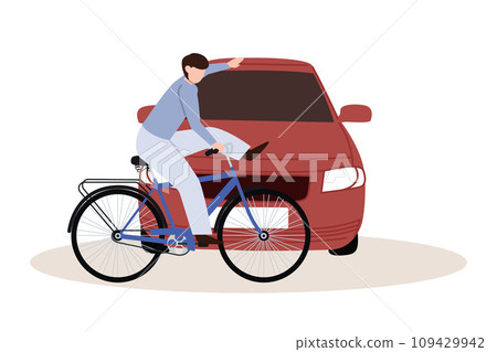 Car accident. Crash, collision at road traffic. Auto collision. Damaged vehicles, road accident collision Car accident. Crash, collision at road traffic. Auto collision. Damaged vehicles, road accident collision 109429942