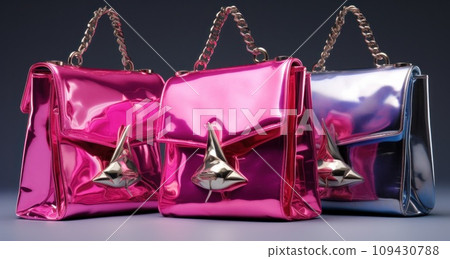 vivienne westwood purse fuchsia in a metallic leather, vivienne westwood purse fuchsia in a metallic leather, 109430788