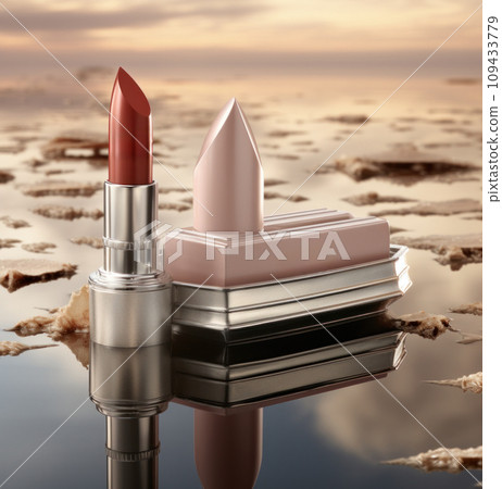 kiss the mud lipstick on a wooden boat, kiss the mud lipstick on a wooden boat, 109433779