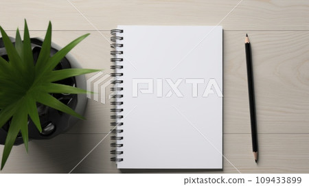 Notepad with blank front, Notepad with blank front, 109433899
