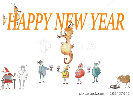 New Year's material, Year of the Dragon, Dragon's spawn New Year's material, Year of the Dragon, Dragon's spawn 109437941