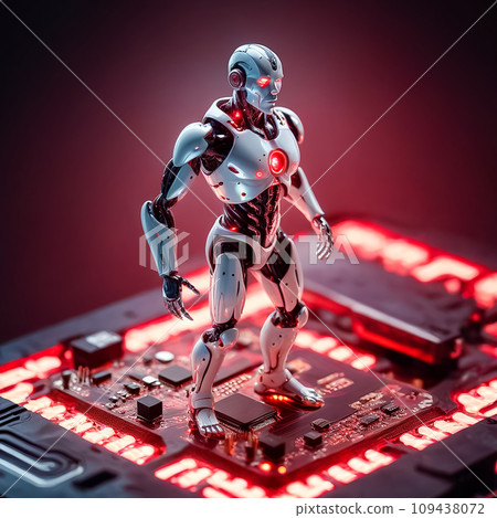 A robot that thinks on the basis of a computer A robot that thinks on the basis of a computer 109438072