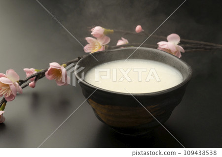 Amazake pink flower Amazake pink flower 109438538
