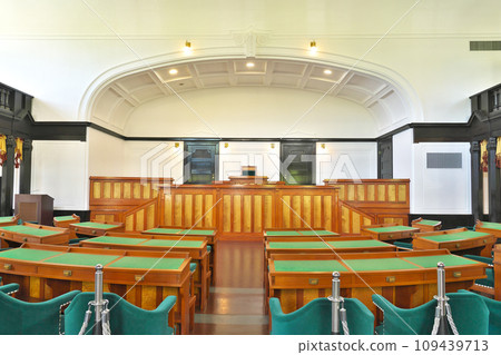 [Former Prefectural Assembly Building (Former Yamaguchi Prefectural Assembly Building)] Takimachi, Yamaguchi City, Yamaguchi Prefecture 109439713