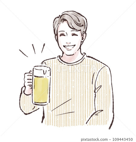 酒類/啤酒/乾杯/酒會/酒類/喝酒/忘年會/新年會/迎新會/慶祝/居酒屋/馬克杯/ 109443450