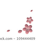 Cherry blossom motif that brings spring 109444409