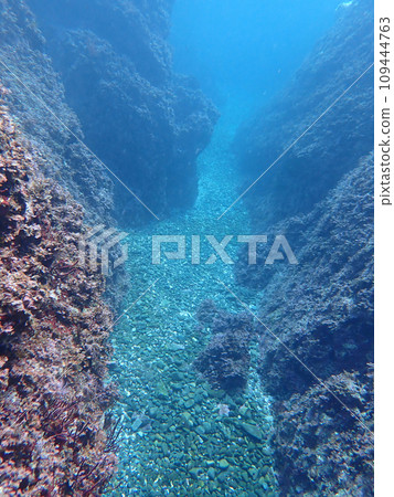 Underwater corridor 109444763
