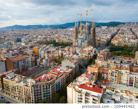 Aerial view of Barcelona 109445462