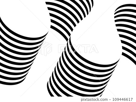 歐普藝術抽象背景。看起來是立體的光學藝術。 109446617