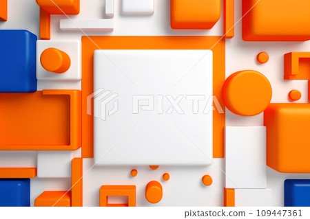 Abstract high tech border, futuristic technology background, Generative AI Abstract high tech border, futuristic technology background, Generative AI 109447361