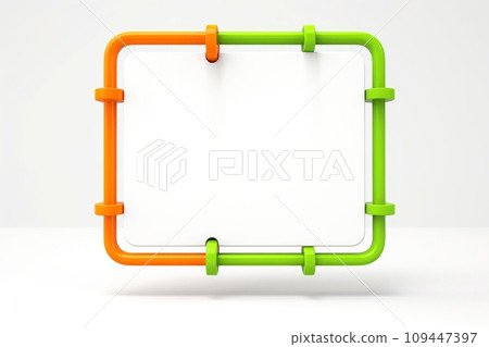 Abstract high tech border, futuristic technology background, Generative AI Abstract high tech border, futuristic technology background, Generative AI 109447397