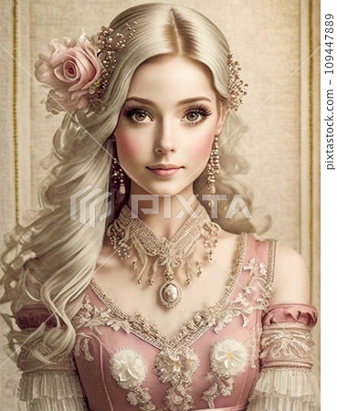 穿著漂亮衣服的女人 109447889