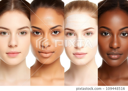 Skin diseases-allergies, psoriasis,diseases symptoms concept, Generative AI 109448516