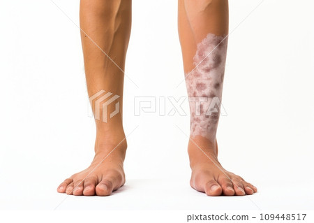 Skin diseases-allergies, psoriasis,diseases symptoms concept, Generative AI 109448517
