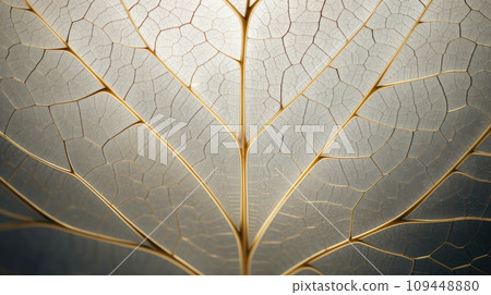 Close up texture leaf structure macro photography, abstract texture, Generative AI illustration 109448880