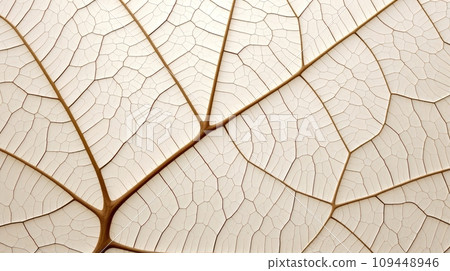 Close up texture leaf structure macro photography, abstract texture, Generative AI illustration 109448946