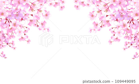 櫻花框背景16:9 109449095