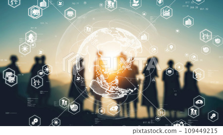 People and environment image in nature 109449215