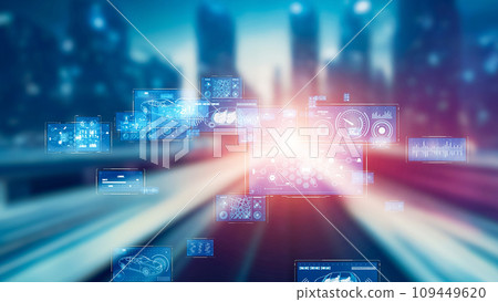 未來城市的交通和數字數據 109449620