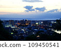 View towards Suruga Bay and Senbonhama coast from Koryodai Park Numazu City, Shizuoka Prefecture 109450541