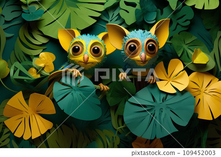 Jungle and Tarsier-1 Jungle and Tarsier-1 109452003