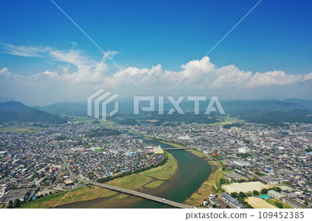 Aerial photo of Hyuga City 109452385