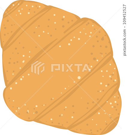 cute bakery bread pastry menu flat design hand drawing illustration 109452527