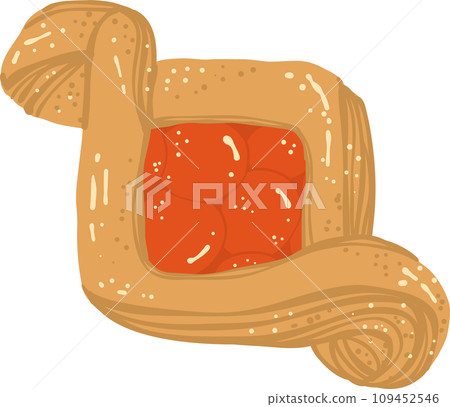 cute bakery bread pastry menu flat design hand drawing illustration cute bakery bread pastry menu flat design hand drawing illustration 109452546
