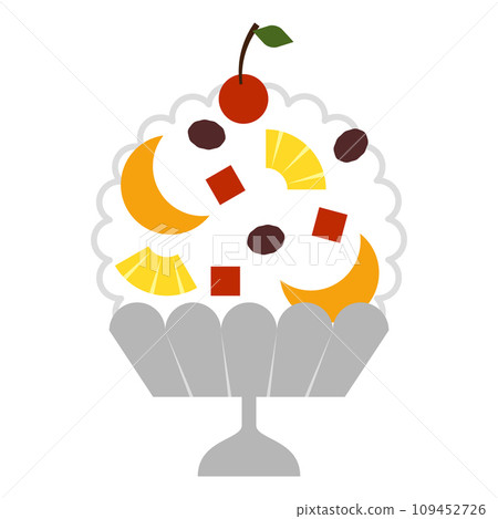 Polar bear shaved ice 109452726