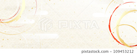 日式傳統圖案向量圖背景 109453212