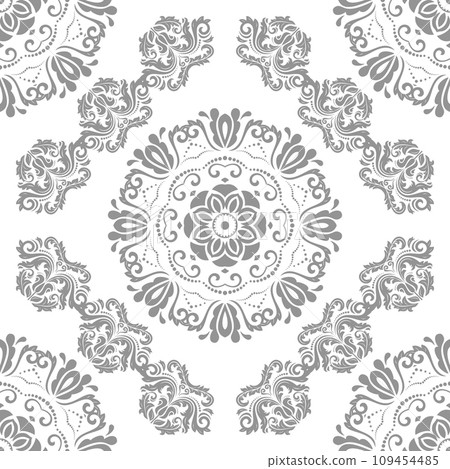 Seamless Abstract Pattern With Octagonal Shapes 109454485