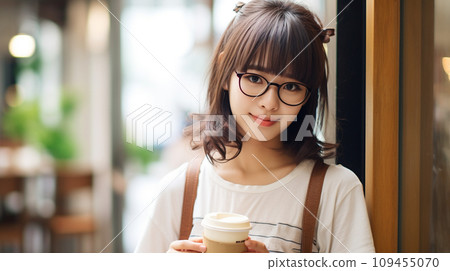 young short hair business woman young short hair business woman 109455070
