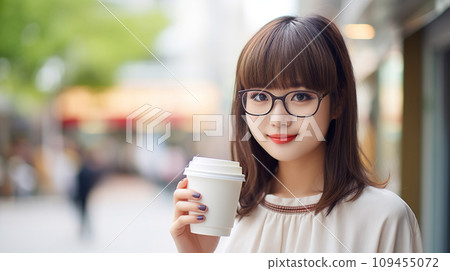 年輕的短髮女商人 年輕的短髮女商人 109455072