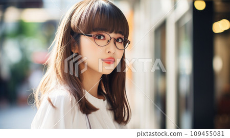 年輕的短髮女商人 109455081