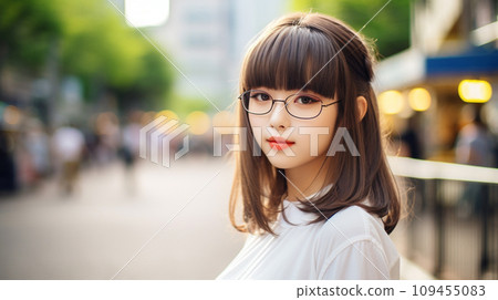 年輕的短髮女商人 109455083