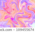 Abstract background with marble acrylic painting effect. Colorful texture for modern design. 109455674