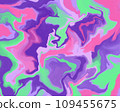 Abstract background with marble acrylic painting effect. Colorful texture vector for modern design. 109455675