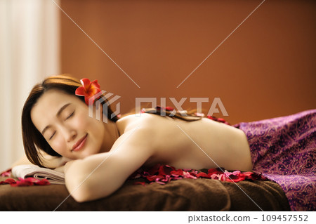 年輕女性的美容美容院形象 109457552