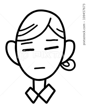 面無表情的辦公室女士 109457673